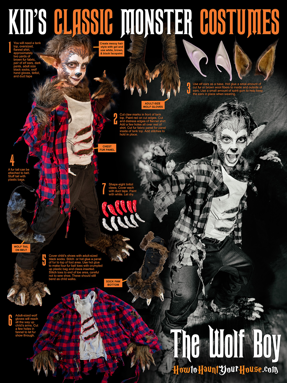 ClassicMonster costume Wolfboy