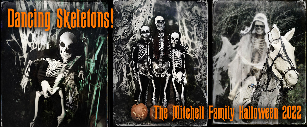 Dancing Skeletons 2022 title